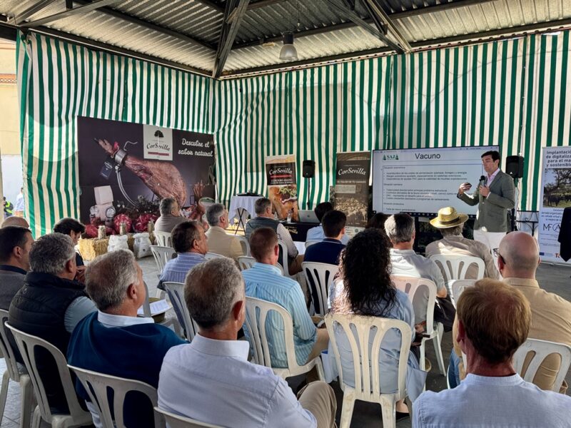 CorSevilla impulsa la formación y promociona los productos de la dehesa en Ganatur 2026