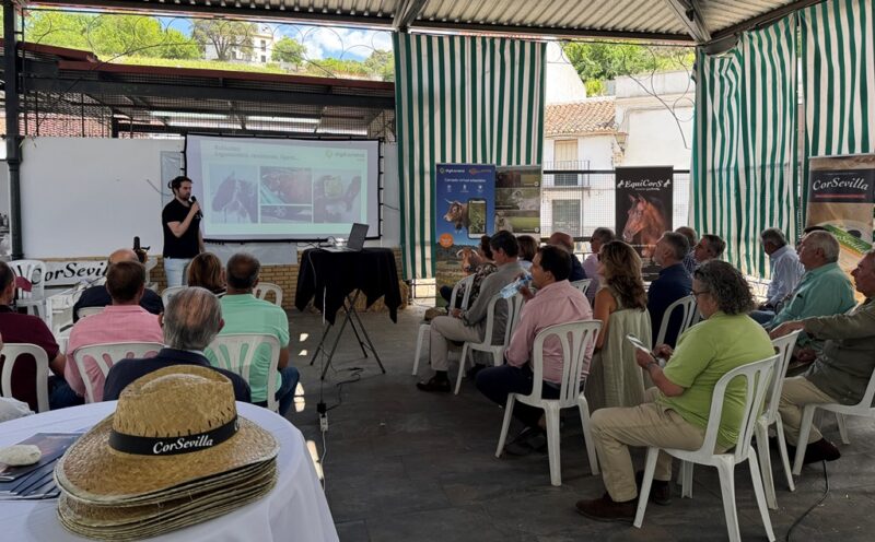 CorSevilla lleva a Ganatur 2025 diferentes exhibiciones prácticas de interés para los ganaderos