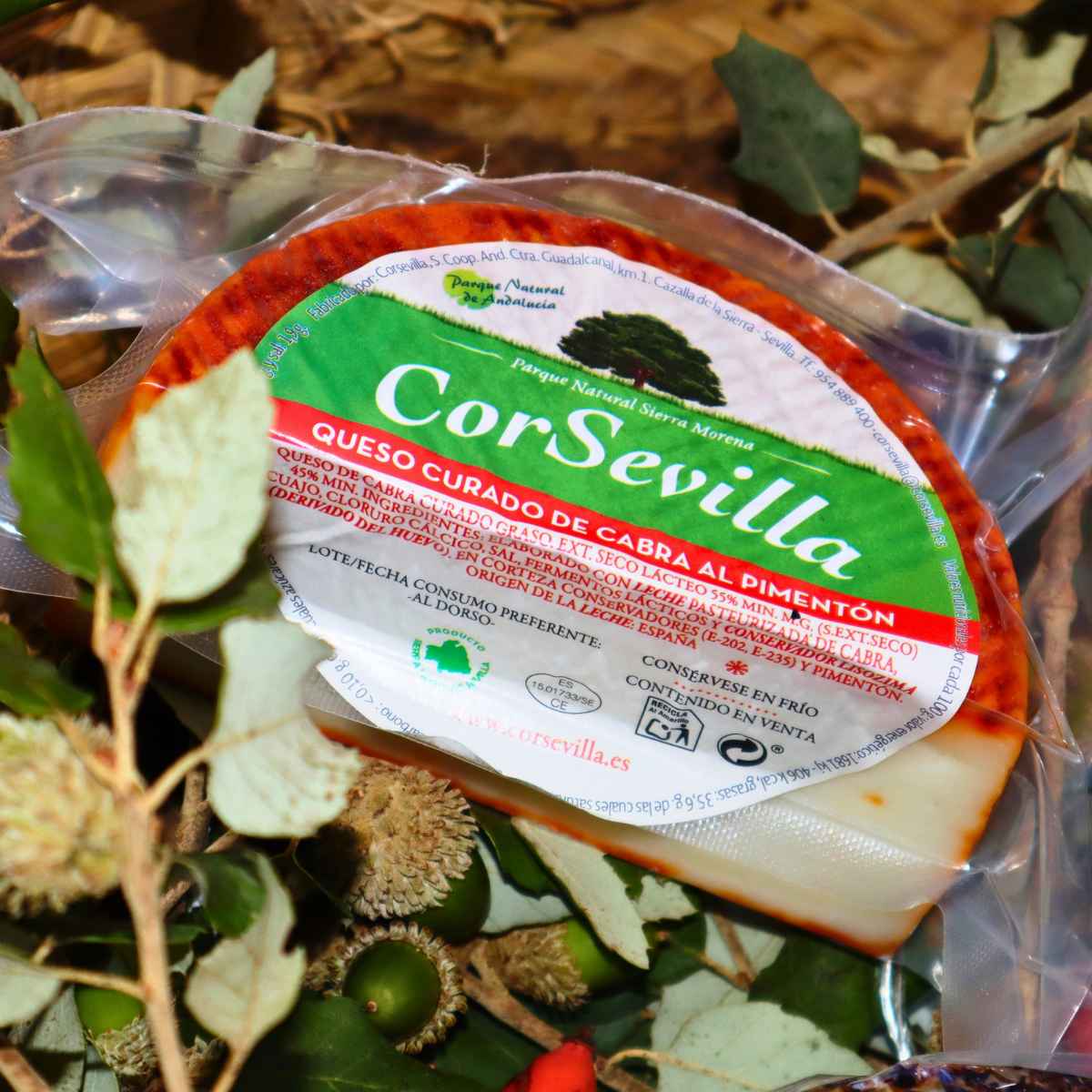 Lote Pasión por el Queso de CorSevilla con seis quesos de cabra y crema de queso con miel
